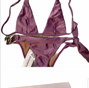 NWT CIA Maritima Lilac 2 Piece Bikini Sz M
